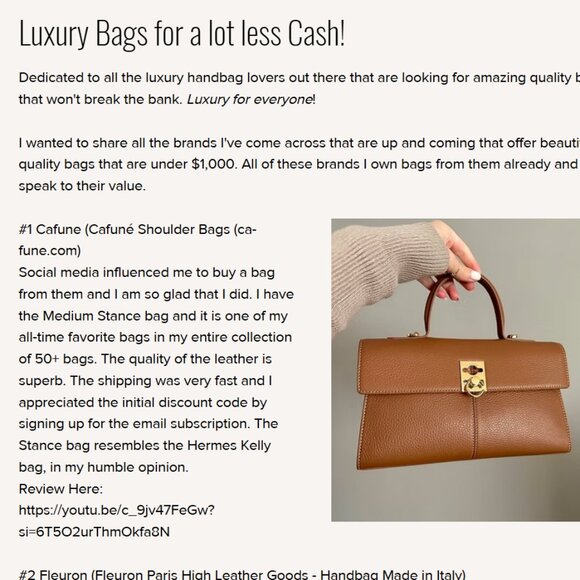 Cafune Stance - Merlot/Eggshell Authentic NWT and dust bag and crossbody strap - Picture 8 of 11